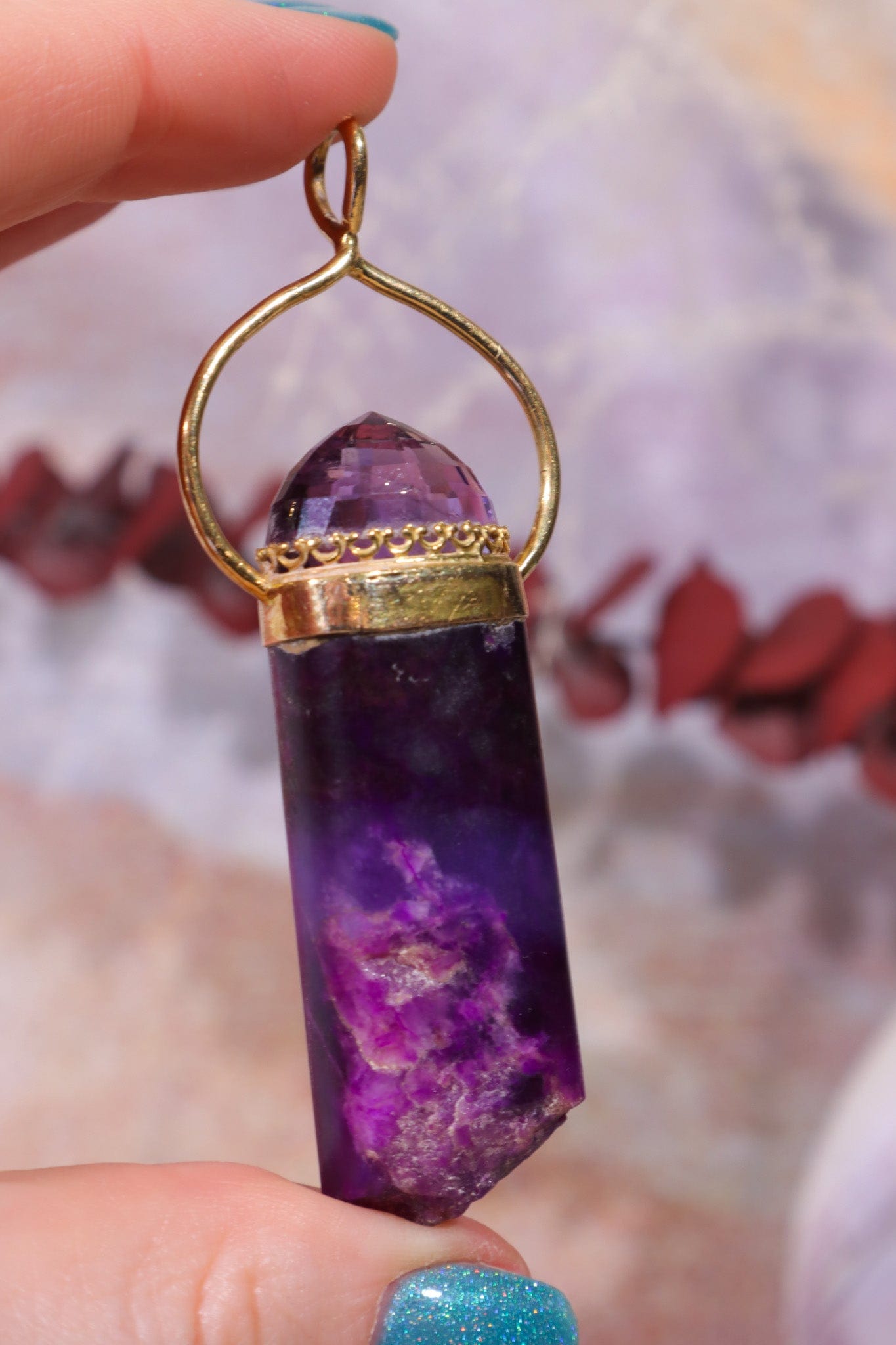 Sugilite Pendant, Sold As Seen Pendants Tali & Loz Crystals