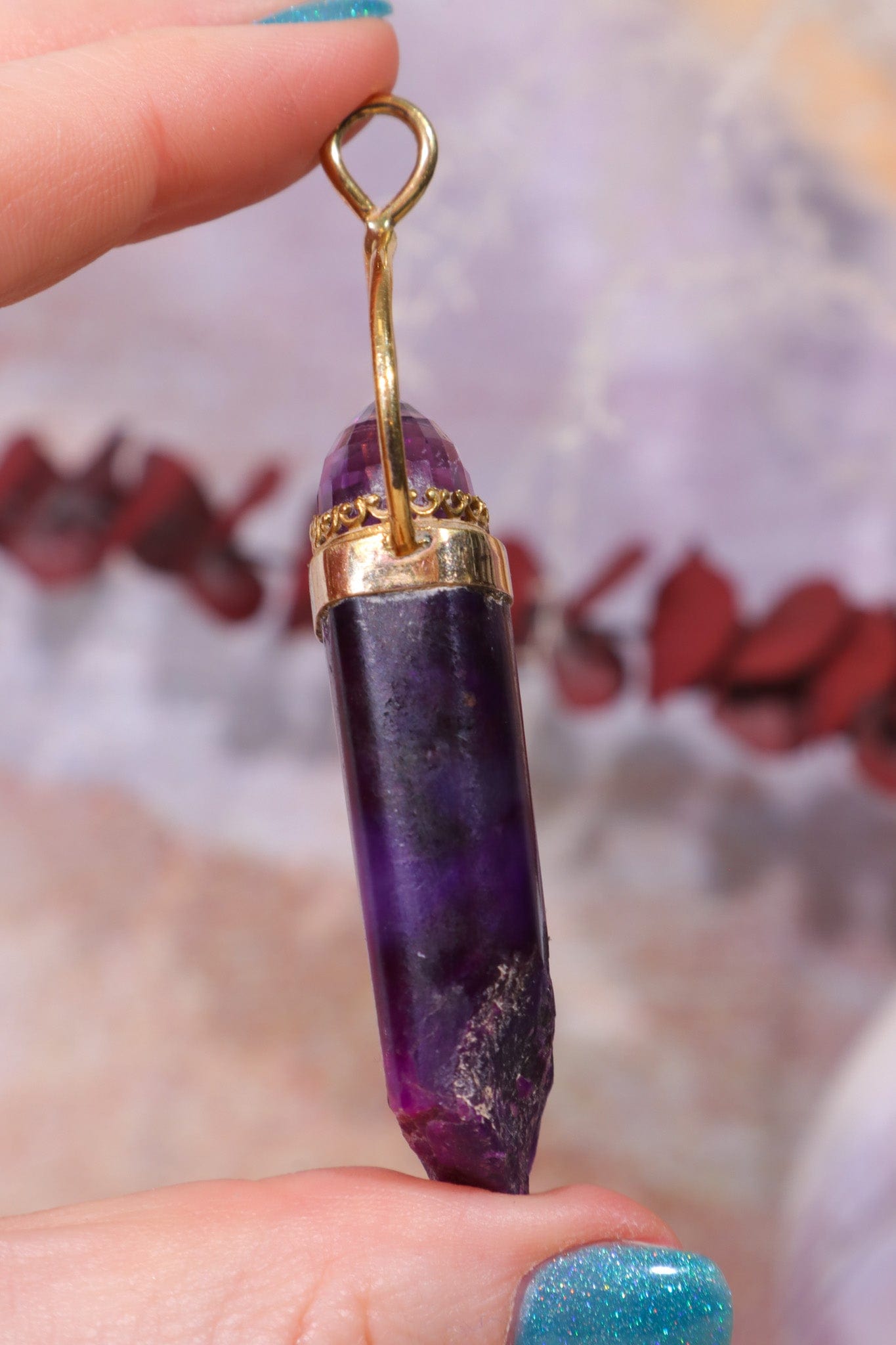 Sugilite Pendant, Sold As Seen Pendants Tali & Loz Crystals
