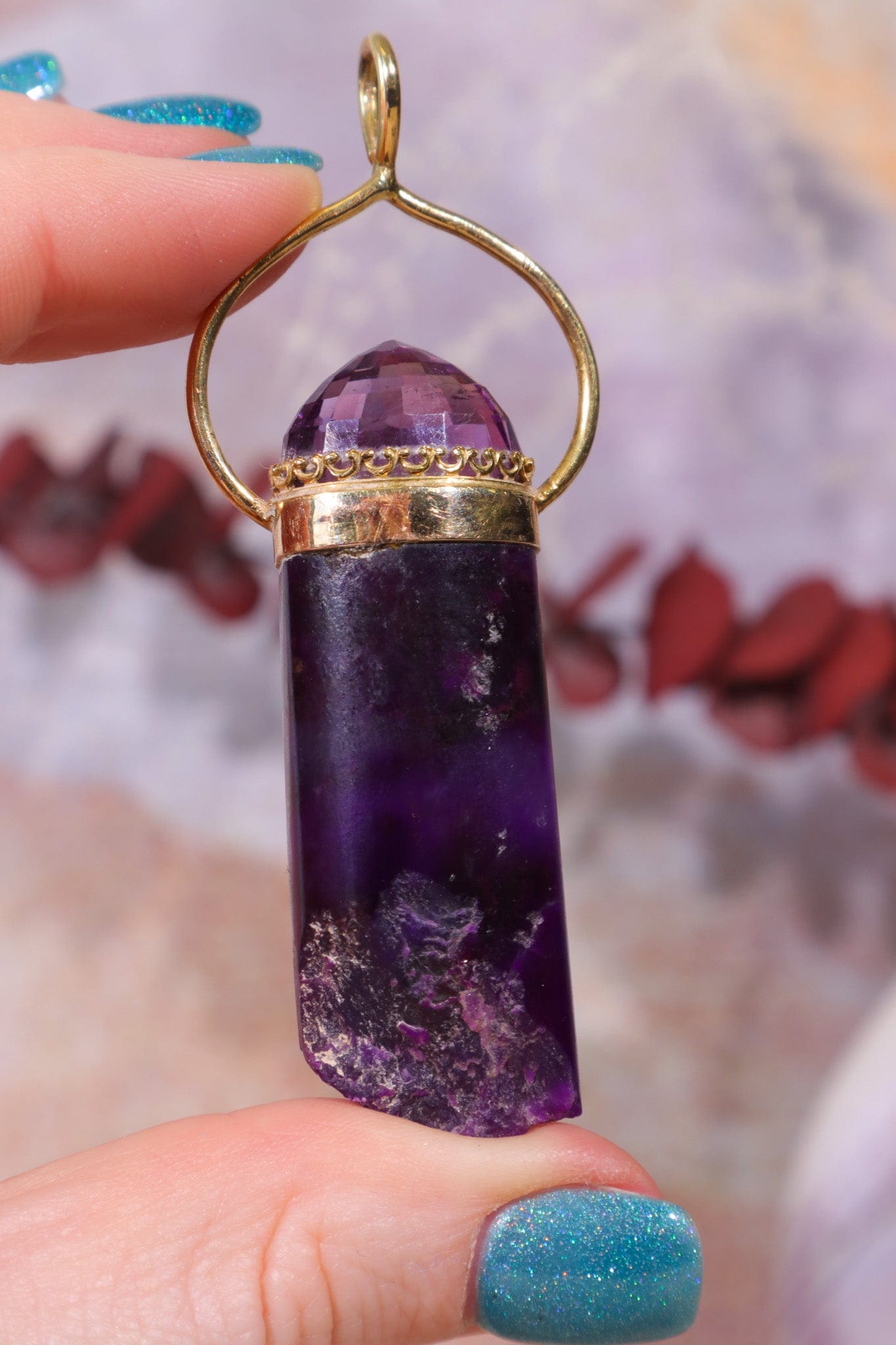 Sugilite Pendant, Sold As Seen Pendants Tali & Loz Crystals