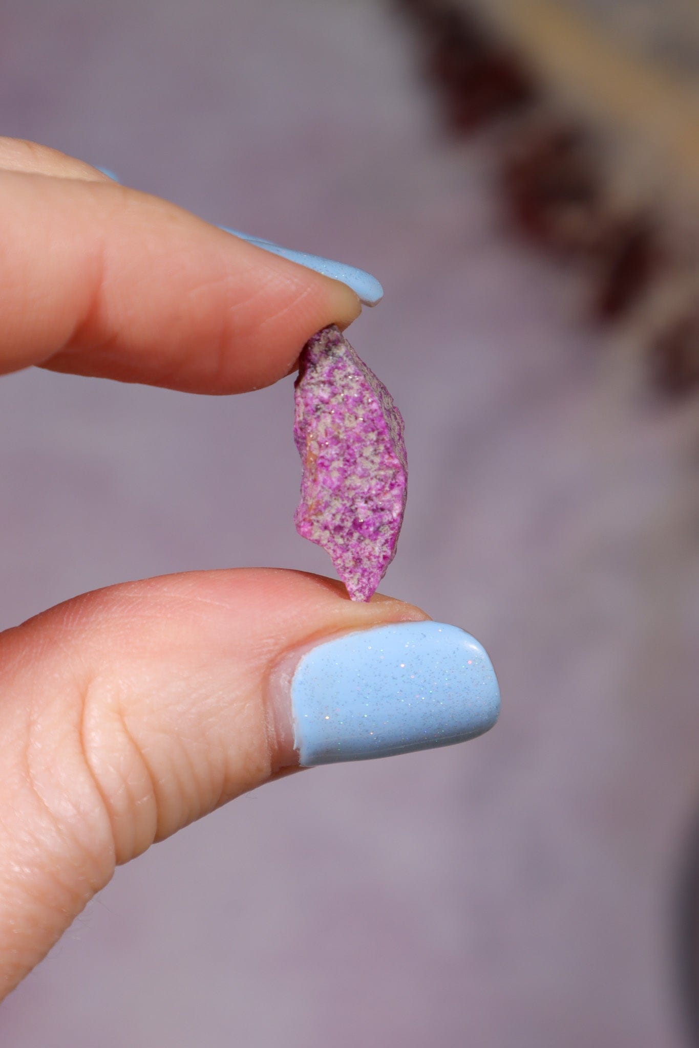 Sugilite Rough Mineral 0.98gr, South Africa Minerals Tali & Loz Crystals