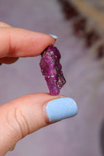 Sugilite Rough Mineral 1.81gr, South Africa Minerals Tali & Loz Crystals