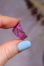 Sugilite Rough Mineral  2.57gr, South Africa Minerals Tali & Loz Crystals
