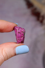 Sugilite Rough Mineral  2.57gr, South Africa Minerals Tali & Loz Crystals