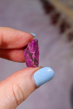 Sugilite Rough Mineral  2.57gr, South Africa Minerals Tali & Loz Crystals