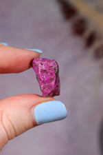 Sugilite Rough Mineral  2.57gr, South Africa Minerals Tali & Loz Crystals
