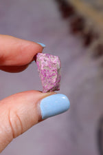Sugilite Rough Mineral  2.57gr, South Africa Minerals Tali & Loz Crystals