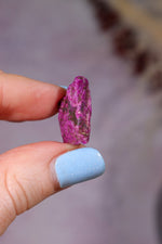 Sugilite Rough Mineral  2.57gr, South Africa Minerals Tali & Loz Crystals