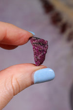 Sugilite Rough Mineral 3.44gr, South Africa Minerals Tali & Loz Crystals
