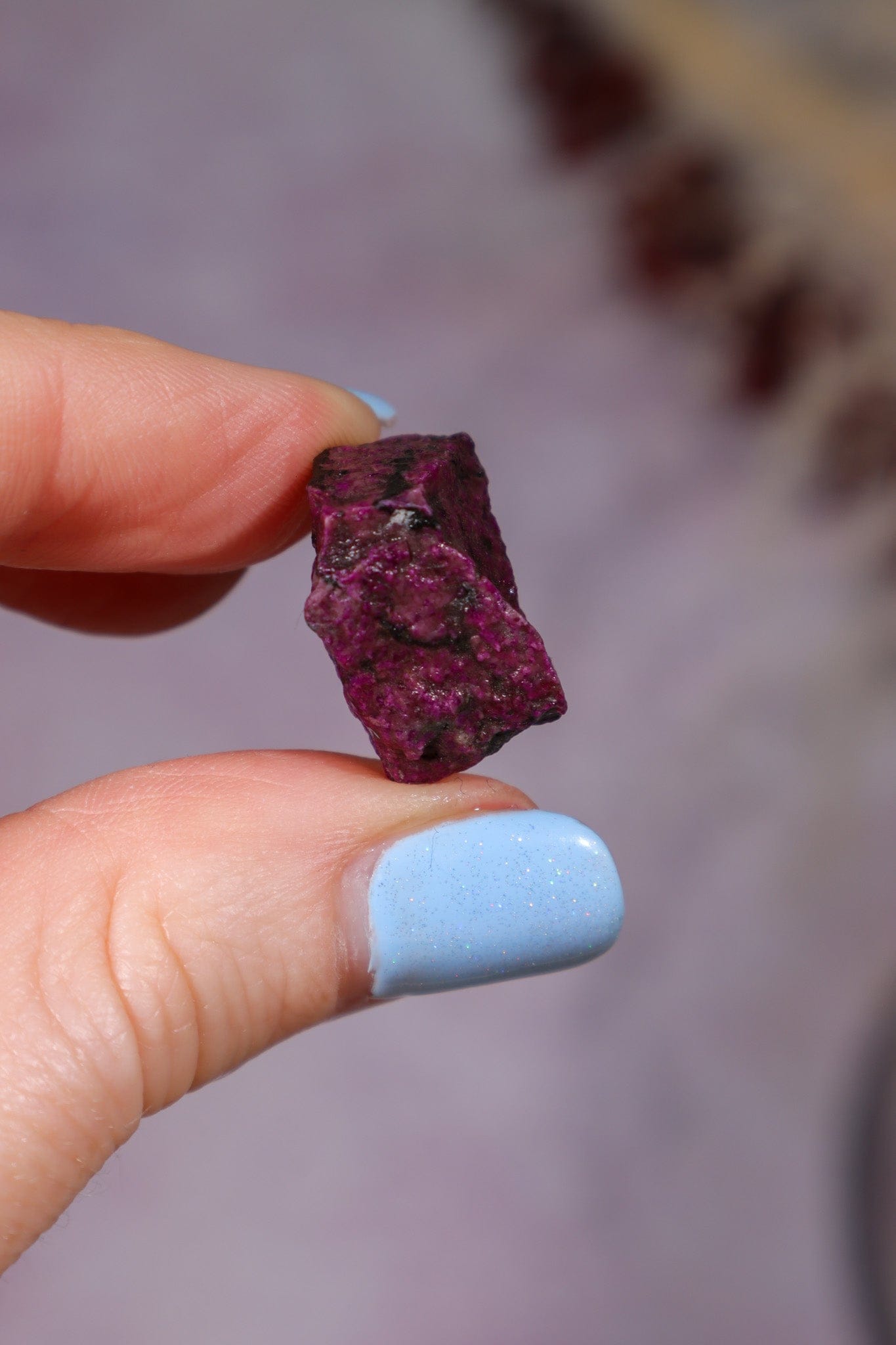 Sugilite Rough Mineral 3.44gr, South Africa Minerals Tali & Loz Crystals