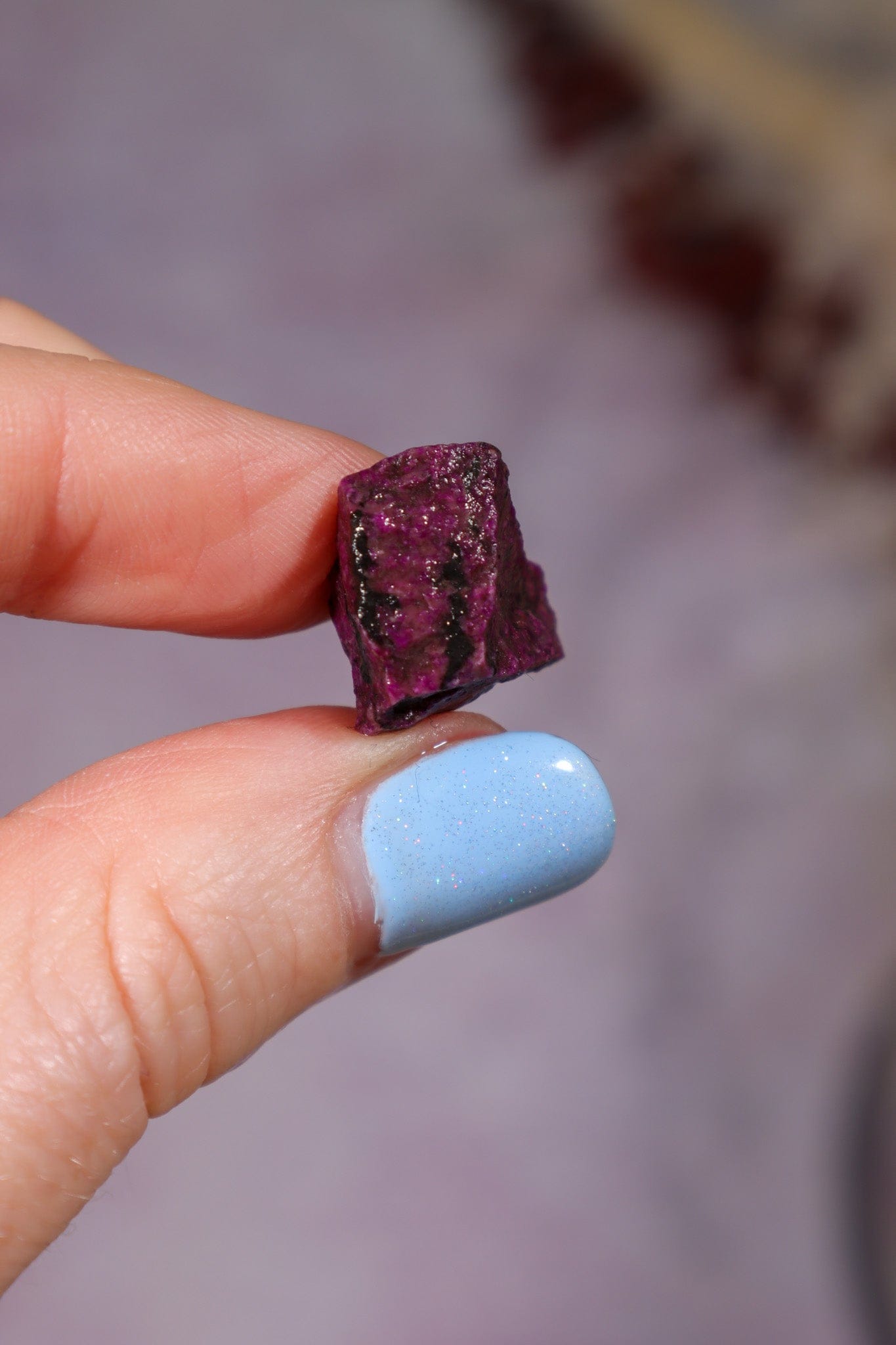 Sugilite Rough Mineral 3.44gr, South Africa Minerals Tali & Loz Crystals