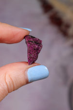 Sugilite Rough Mineral 3.44gr, South Africa Minerals Tali & Loz Crystals