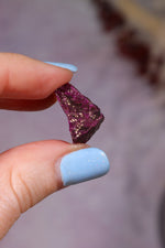 Sugilite Rough Mineral 3.44gr, South Africa Minerals Tali & Loz Crystals