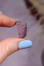 Sugilite Rough Mineral 3.44gr, South Africa Minerals Tali & Loz Crystals