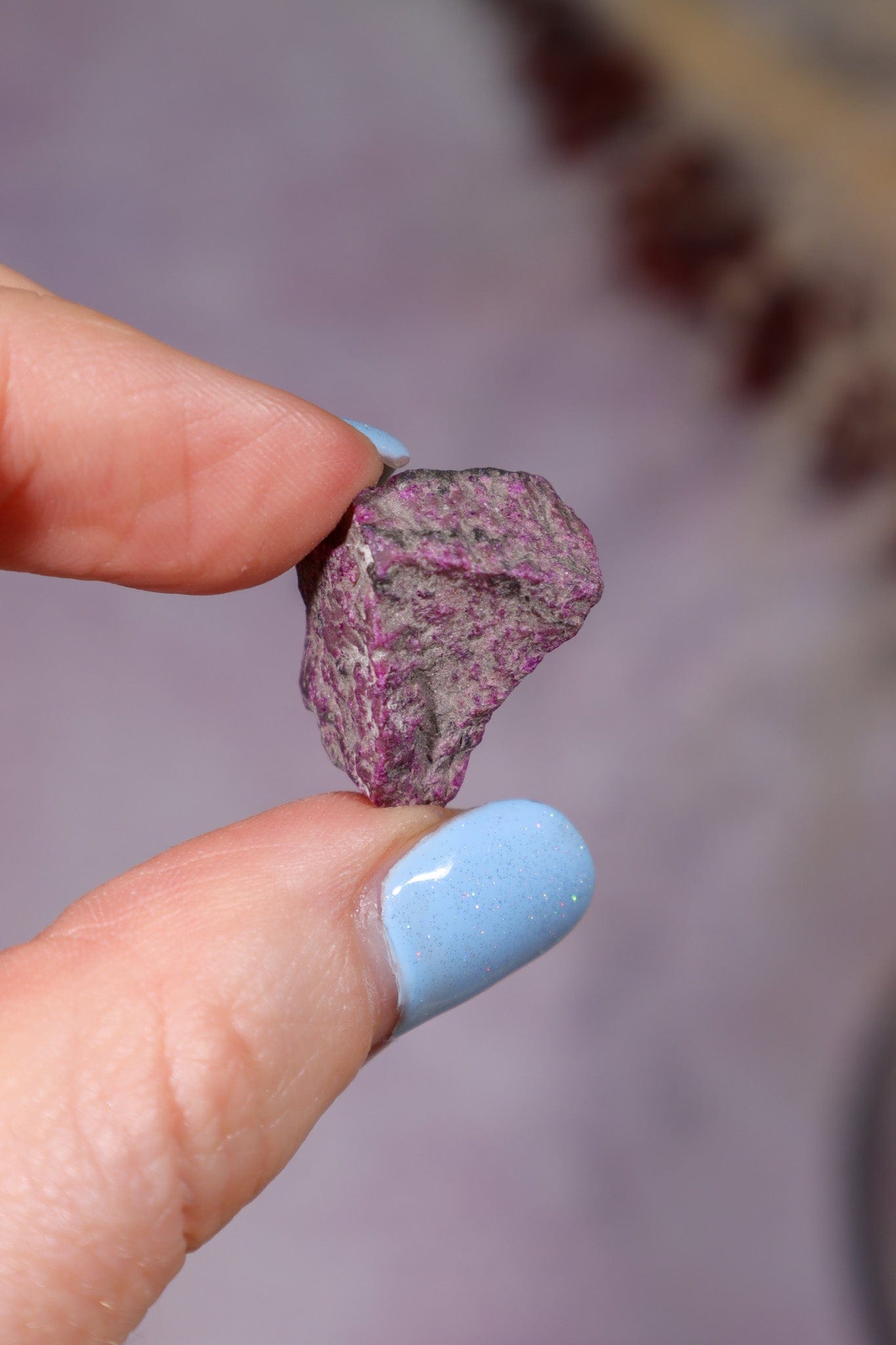 Sugilite Rough Mineral 3.44gr, South Africa Minerals Tali & Loz Crystals