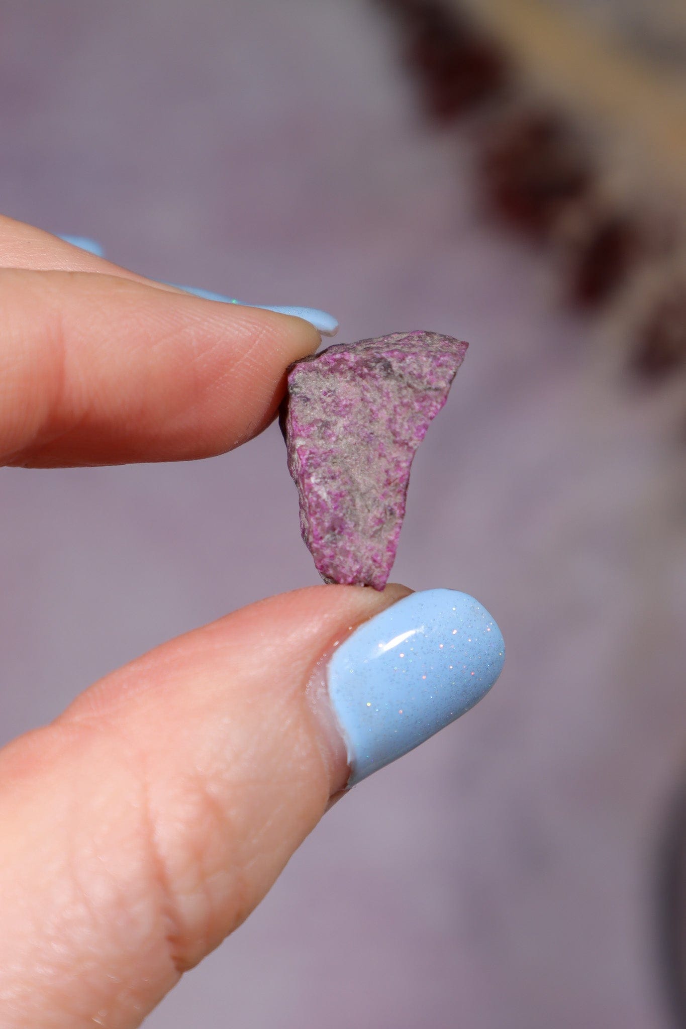 Sugilite Rough Mineral 3.44gr, South Africa Minerals Tali & Loz Crystals