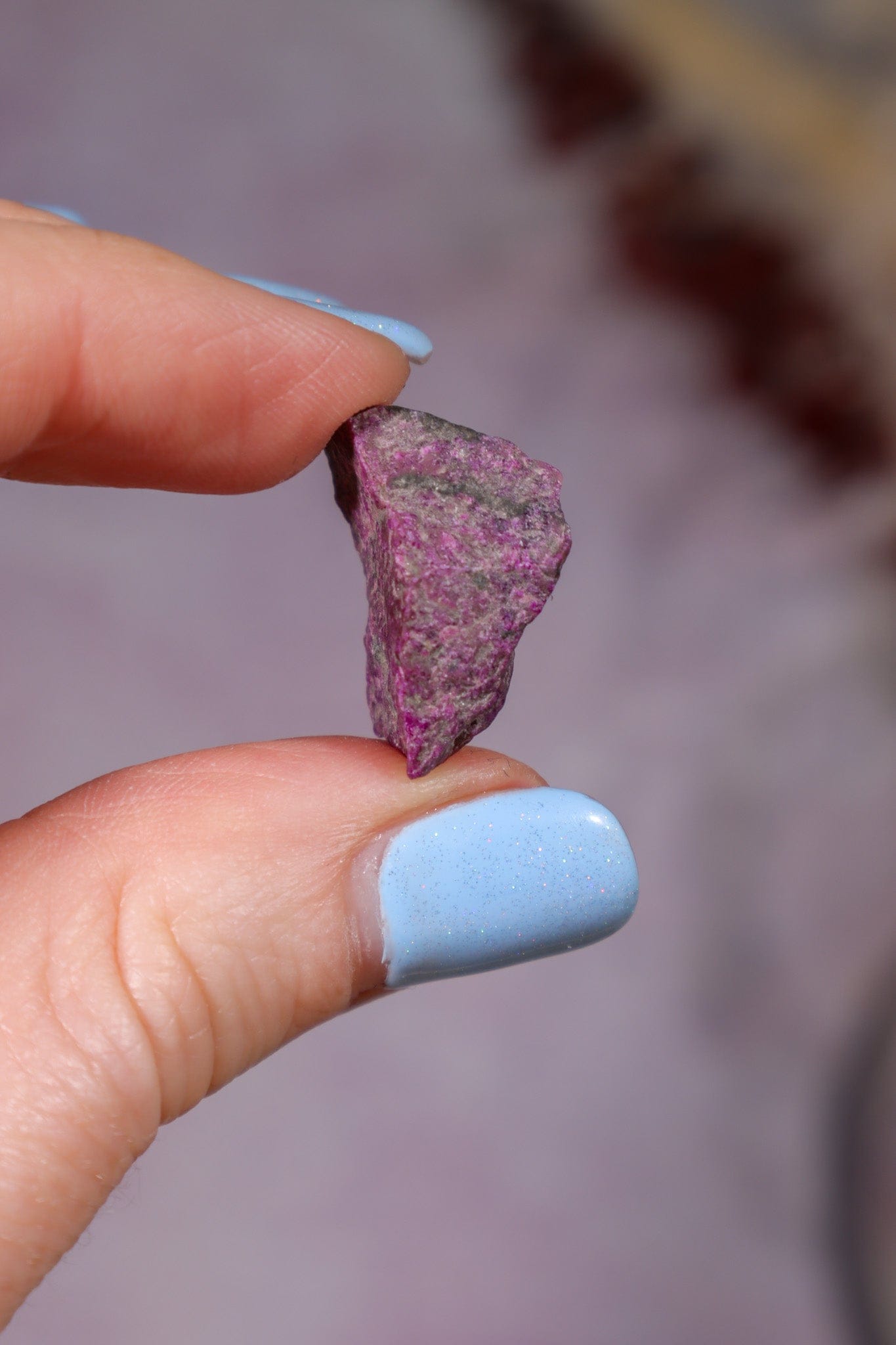 Sugilite Rough Mineral 3.44gr, South Africa Minerals Tali & Loz Crystals