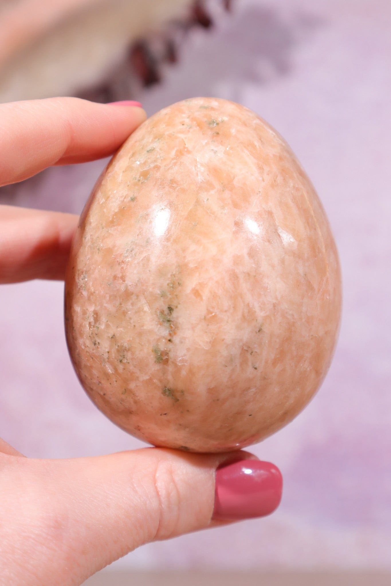 Sunstone Egg 70mm Eggs Tali & Loz Crystals