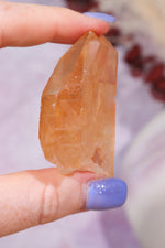 Tangerine Quartz Twin Specimen Tali & Loz Crystals