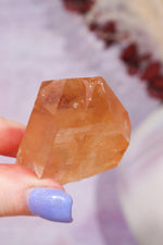 Tangerine Quartz Twin Specimen Tali & Loz Crystals