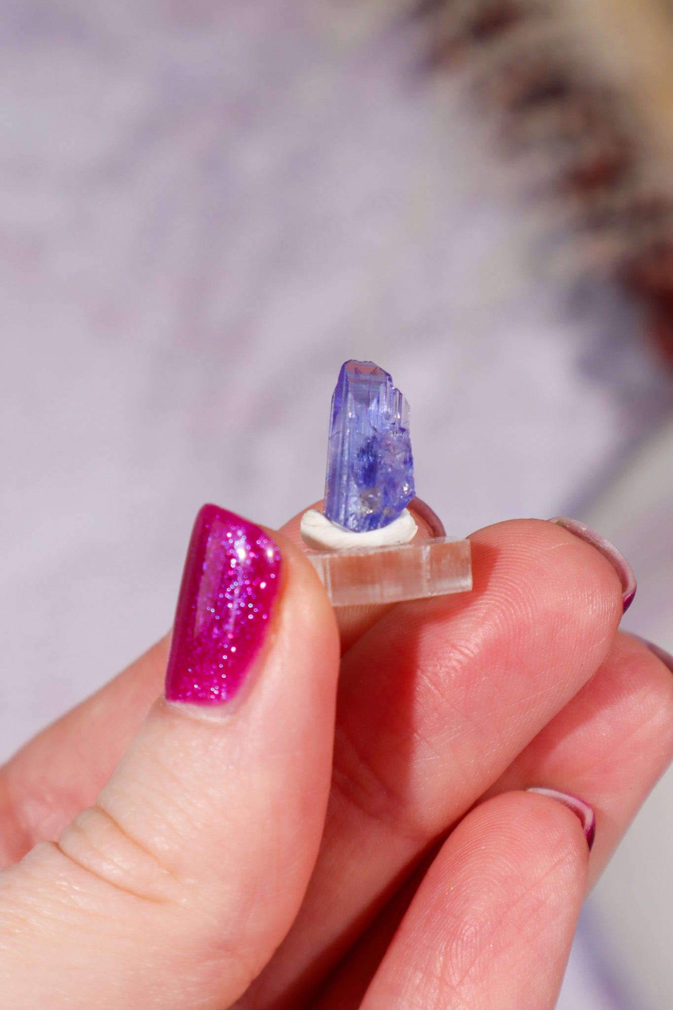 Tanzanite Gem 0.65gr, Tanzania Gem Tali & Loz Crystals