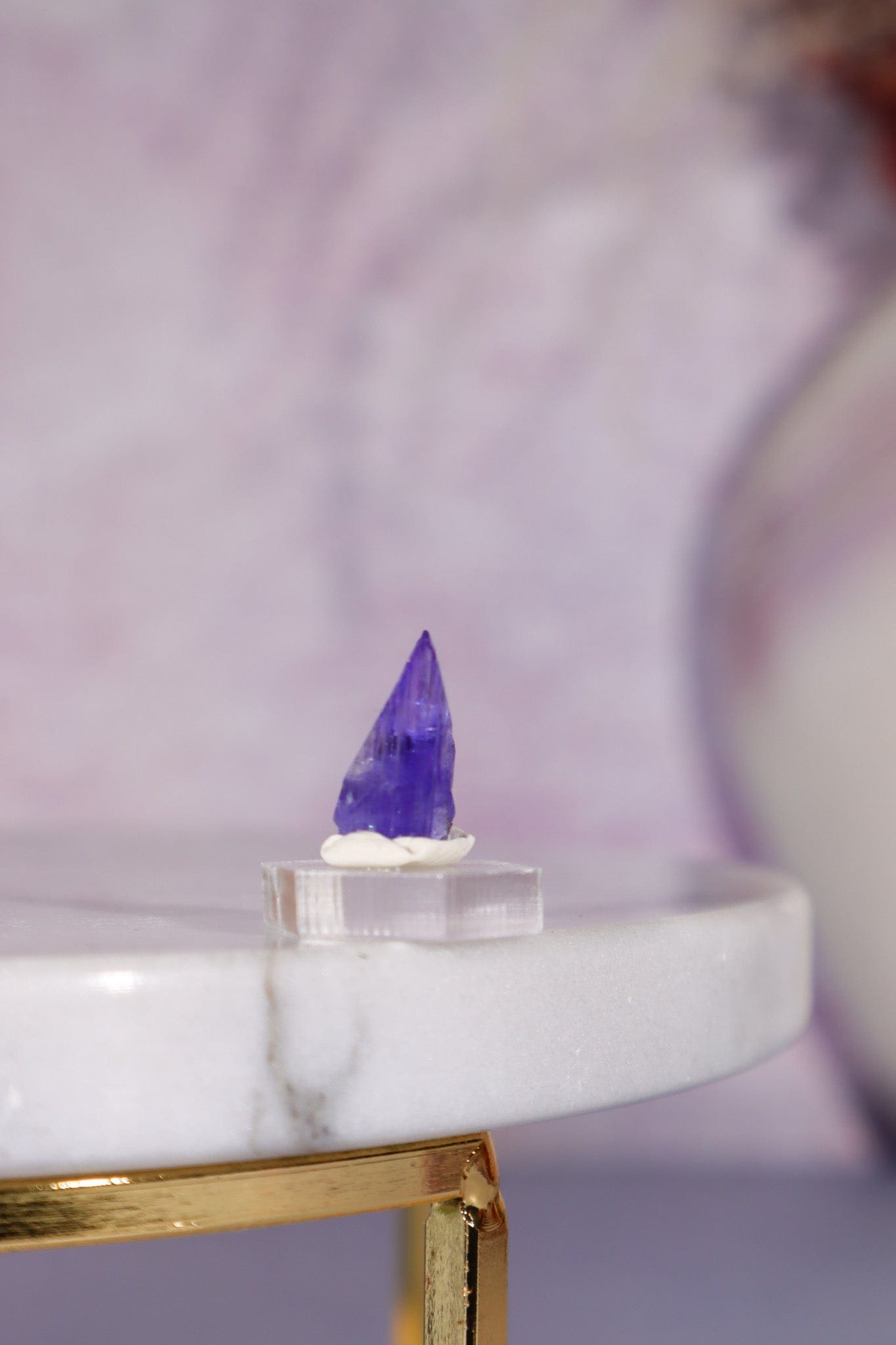 Tanzanite Gem 0.65gr, Tanzania Gem Tali & Loz Crystals