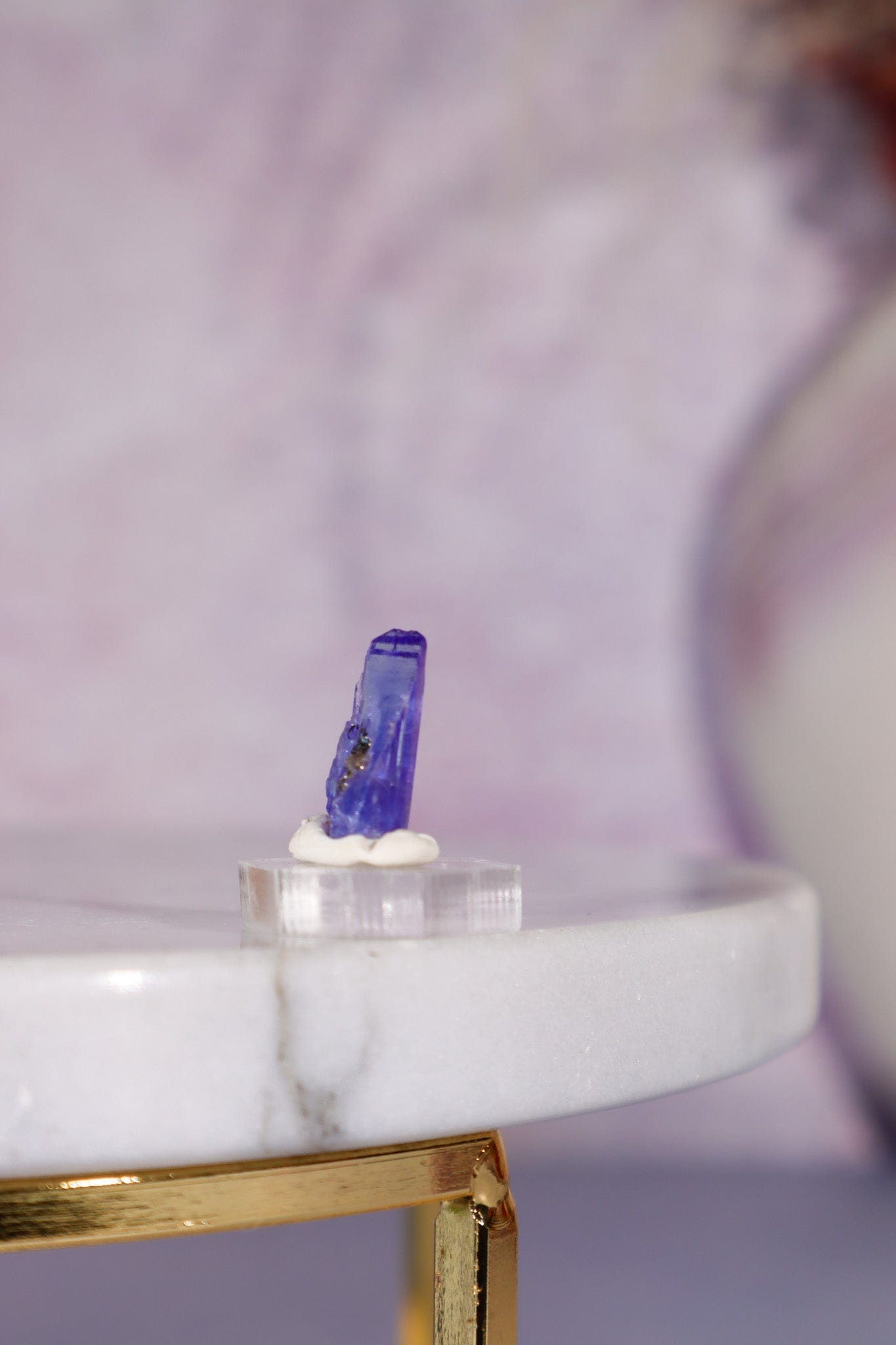 Tanzanite Gem 0.65gr, Tanzania Gem Tali & Loz Crystals