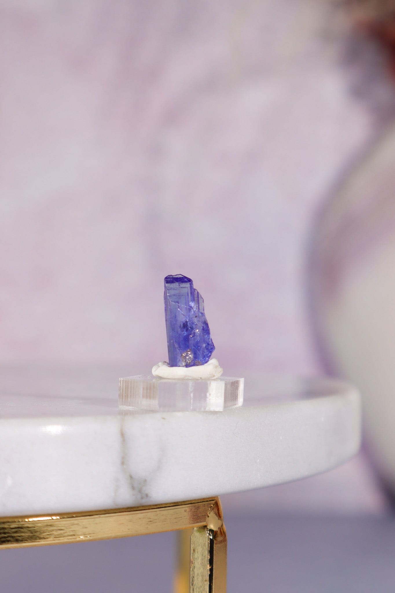 Tanzanite Gem 0.65gr, Tanzania Gem Tali & Loz Crystals