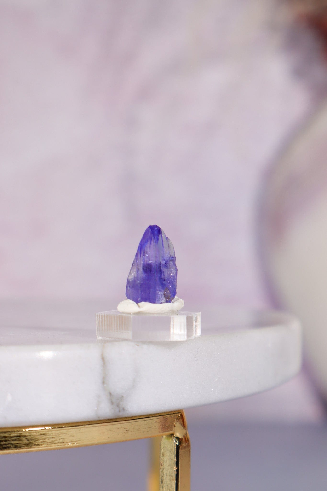Tanzanite Gem 0.65gr, Tanzania Gem Tali & Loz Crystals