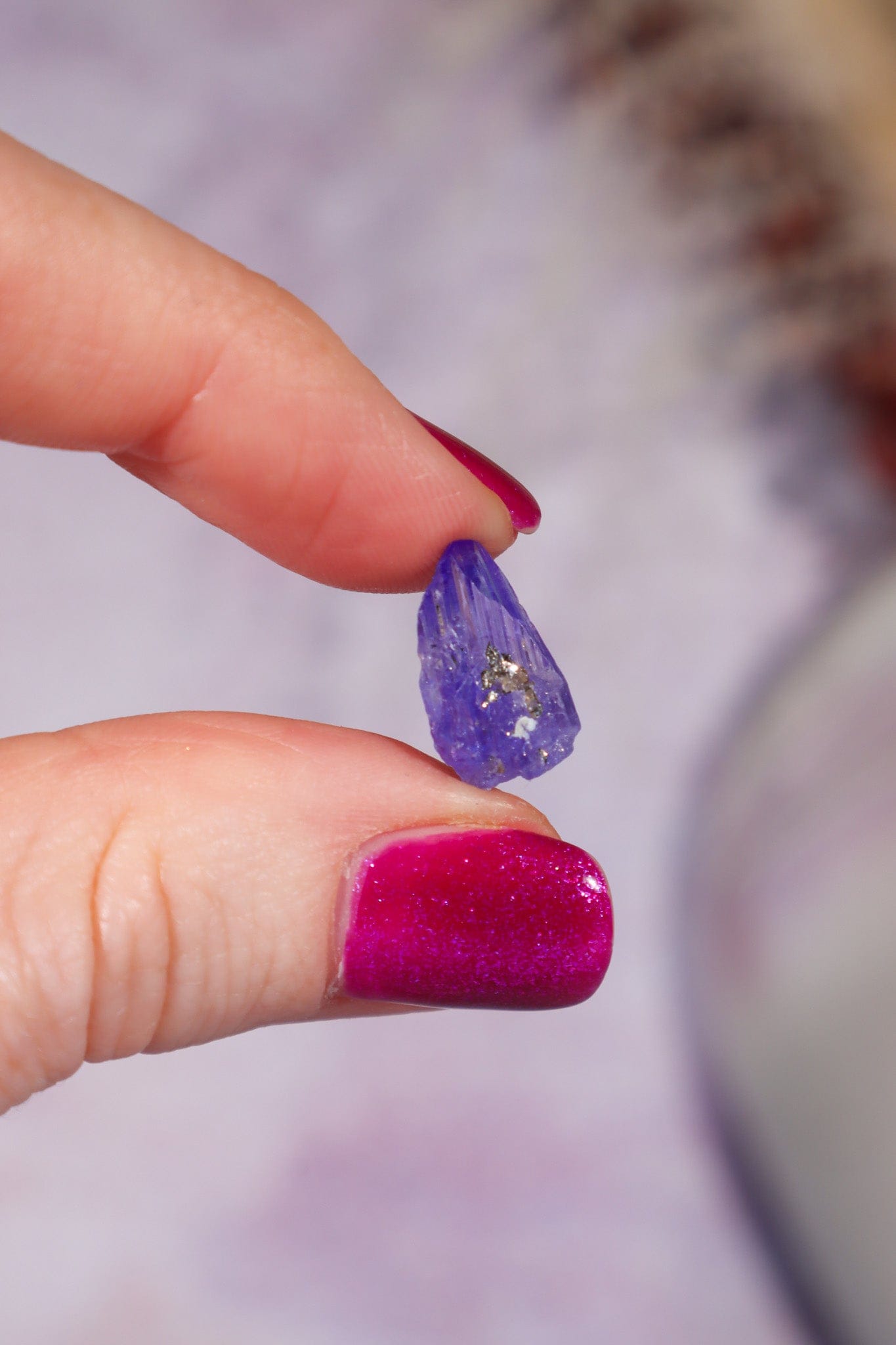 Tanzanite Gem 0.65gr, Tanzania Gem Tali & Loz Crystals