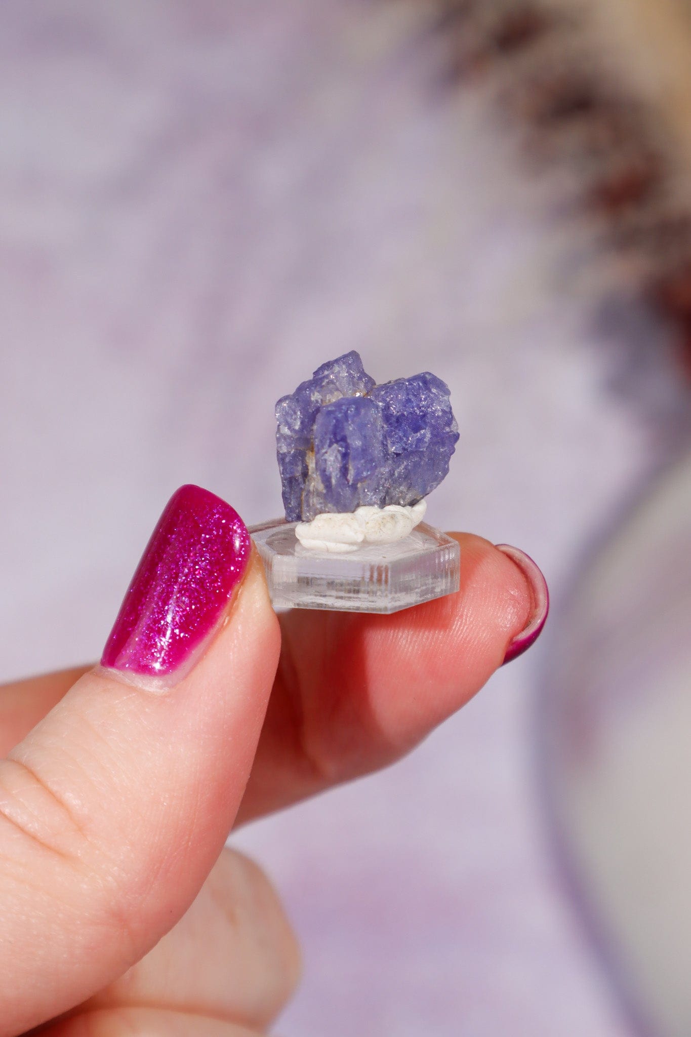 Tanzanite Gem 1.65gr, Tanzania Gem Tali & Loz Crystals