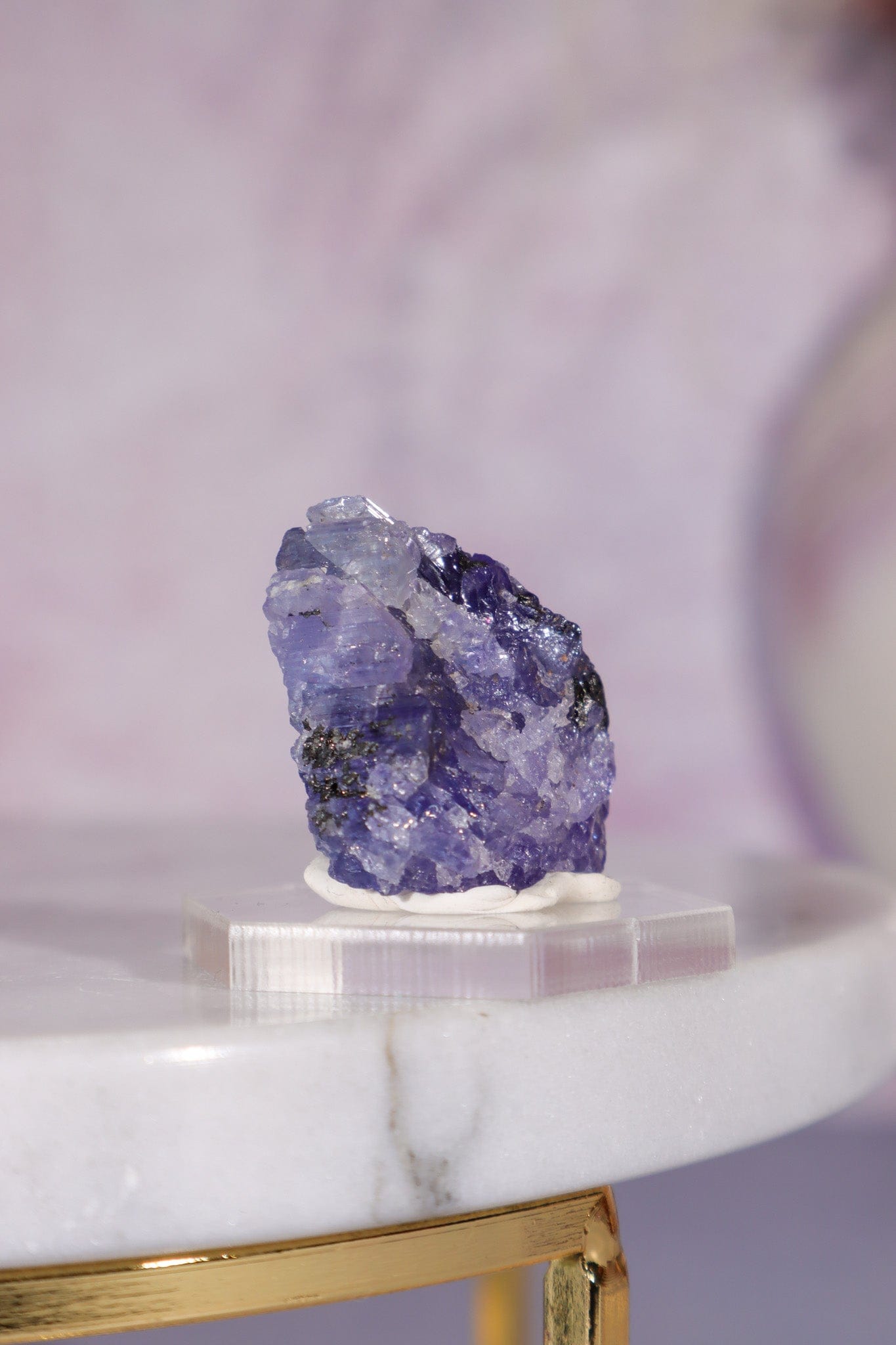 Tanzanite Gem 10.5gr, Tanzania Gem Tali & Loz Crystals