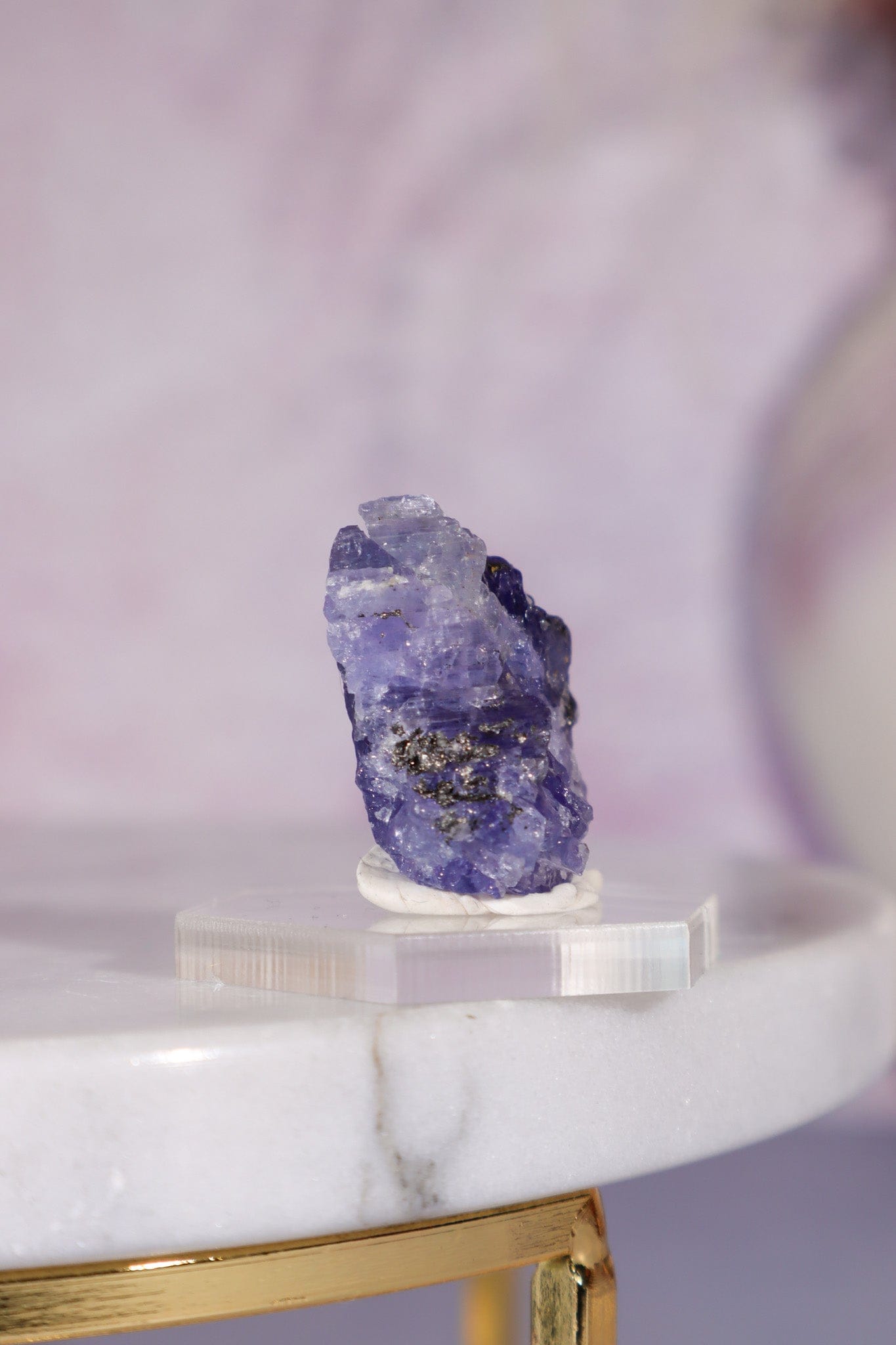 Tanzanite Gem 10.5gr, Tanzania Gem Tali & Loz Crystals