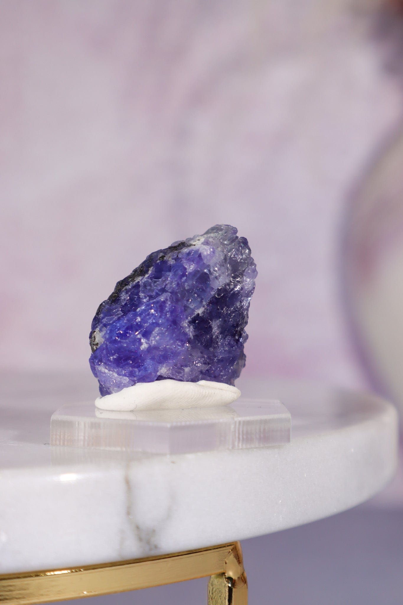 Tanzanite Gem 10.5gr, Tanzania Gem Tali & Loz Crystals