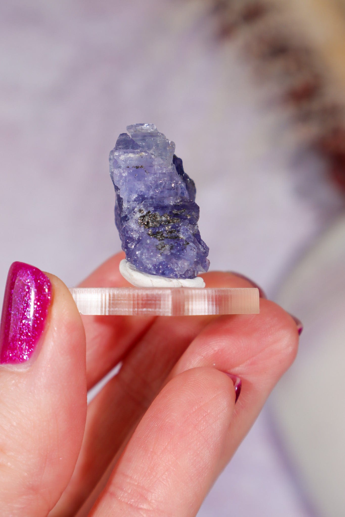 Tanzanite Gem 10.5gr, Tanzania Gem Tali & Loz Crystals