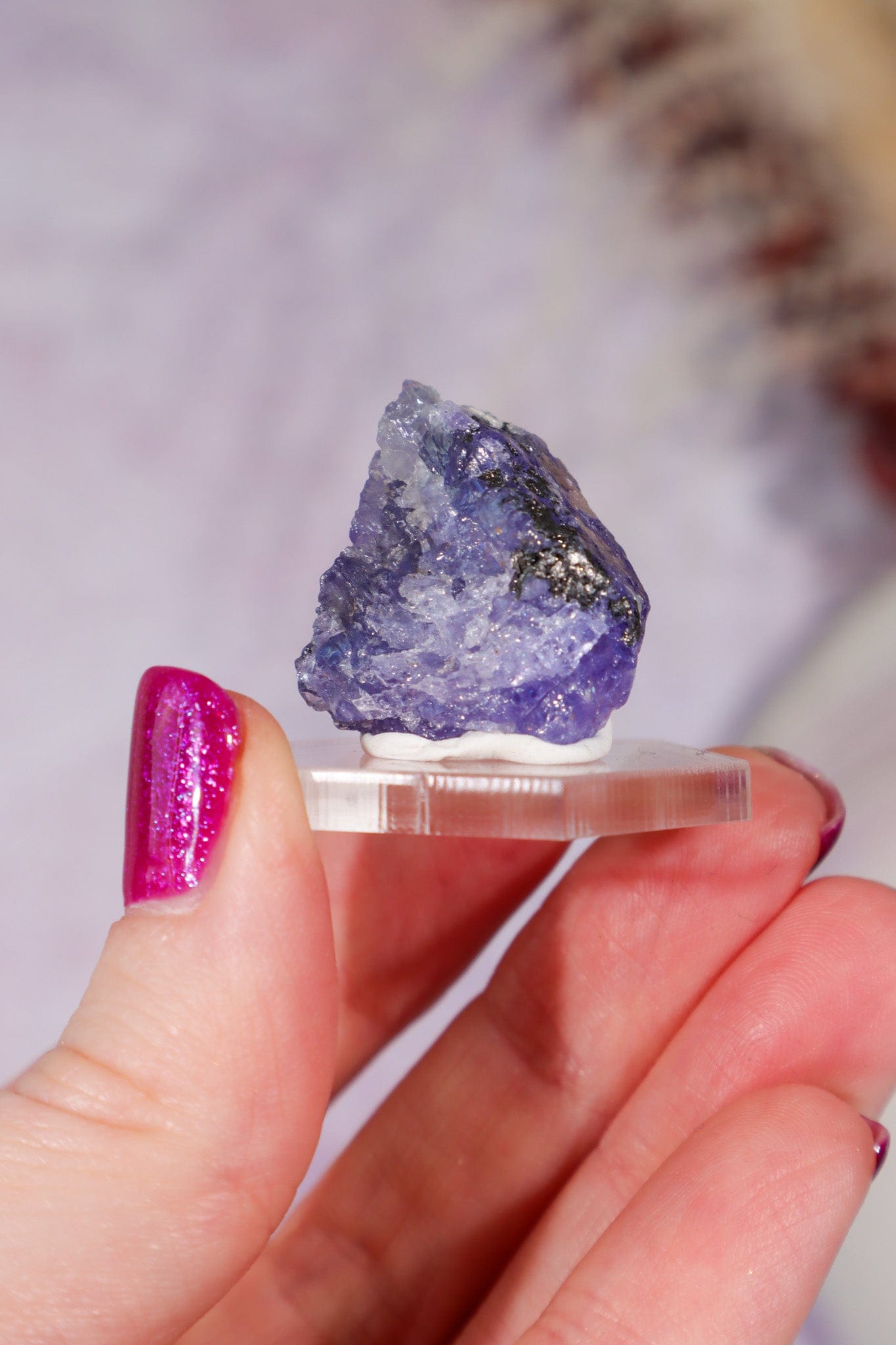 Tanzanite Gem 10.5gr, Tanzania Gem Tali & Loz Crystals