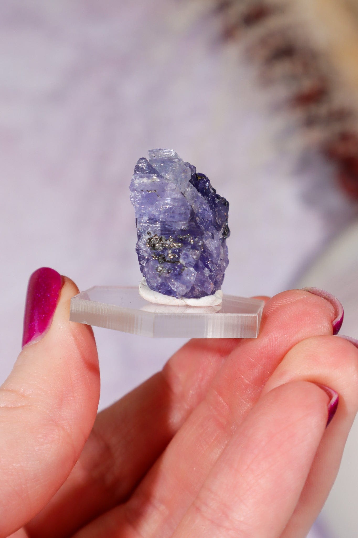 Tanzanite Gem 10.5gr, Tanzania Gem Tali & Loz Crystals