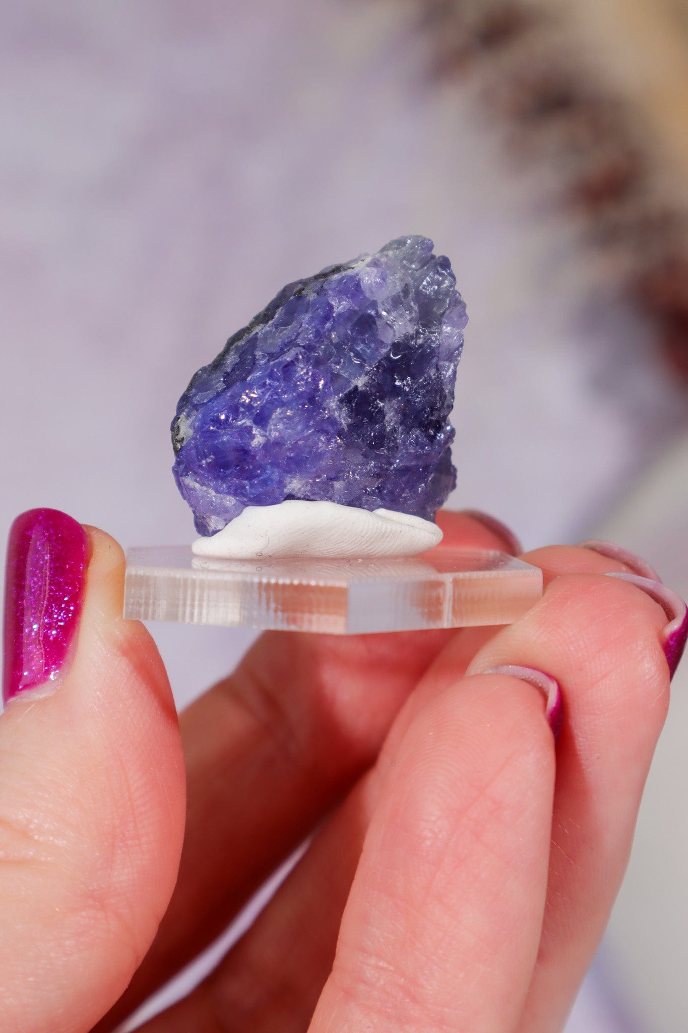 Tanzanite Gem 10.5gr, Tanzania Gem Tali & Loz Crystals