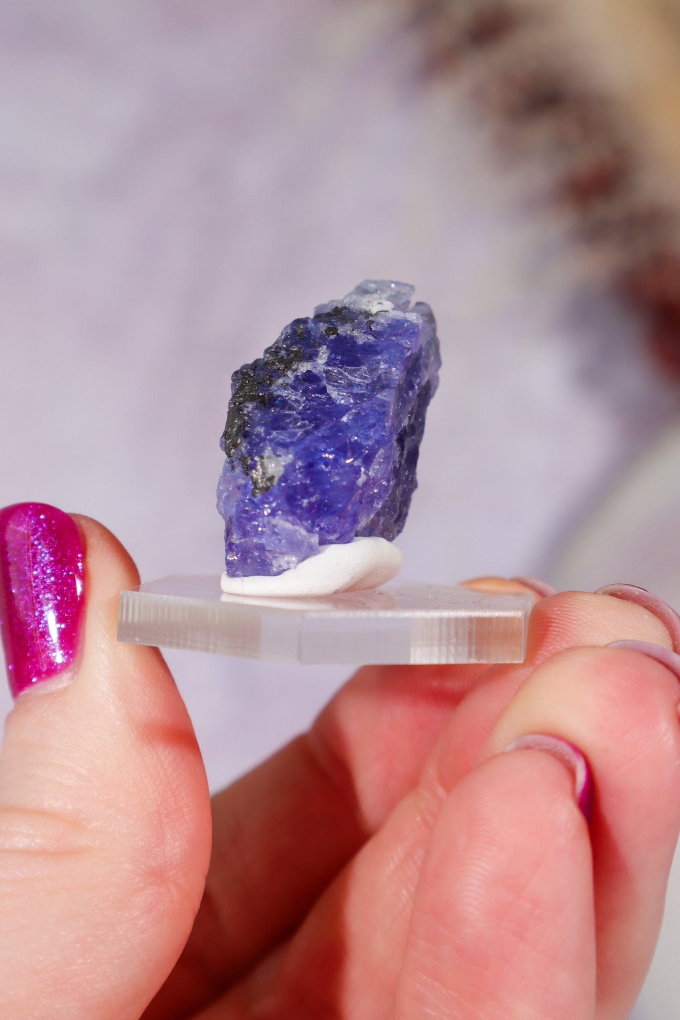 Tanzanite Gem 10.5gr, Tanzania Gem Tali & Loz Crystals