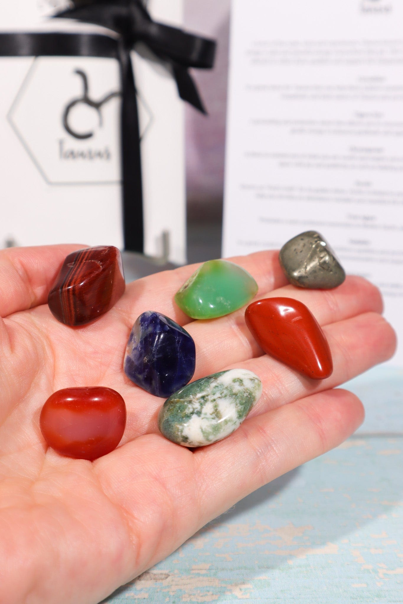 Taurus Zodiac Crystal Set Crystal Sets Tali & Loz Crystals