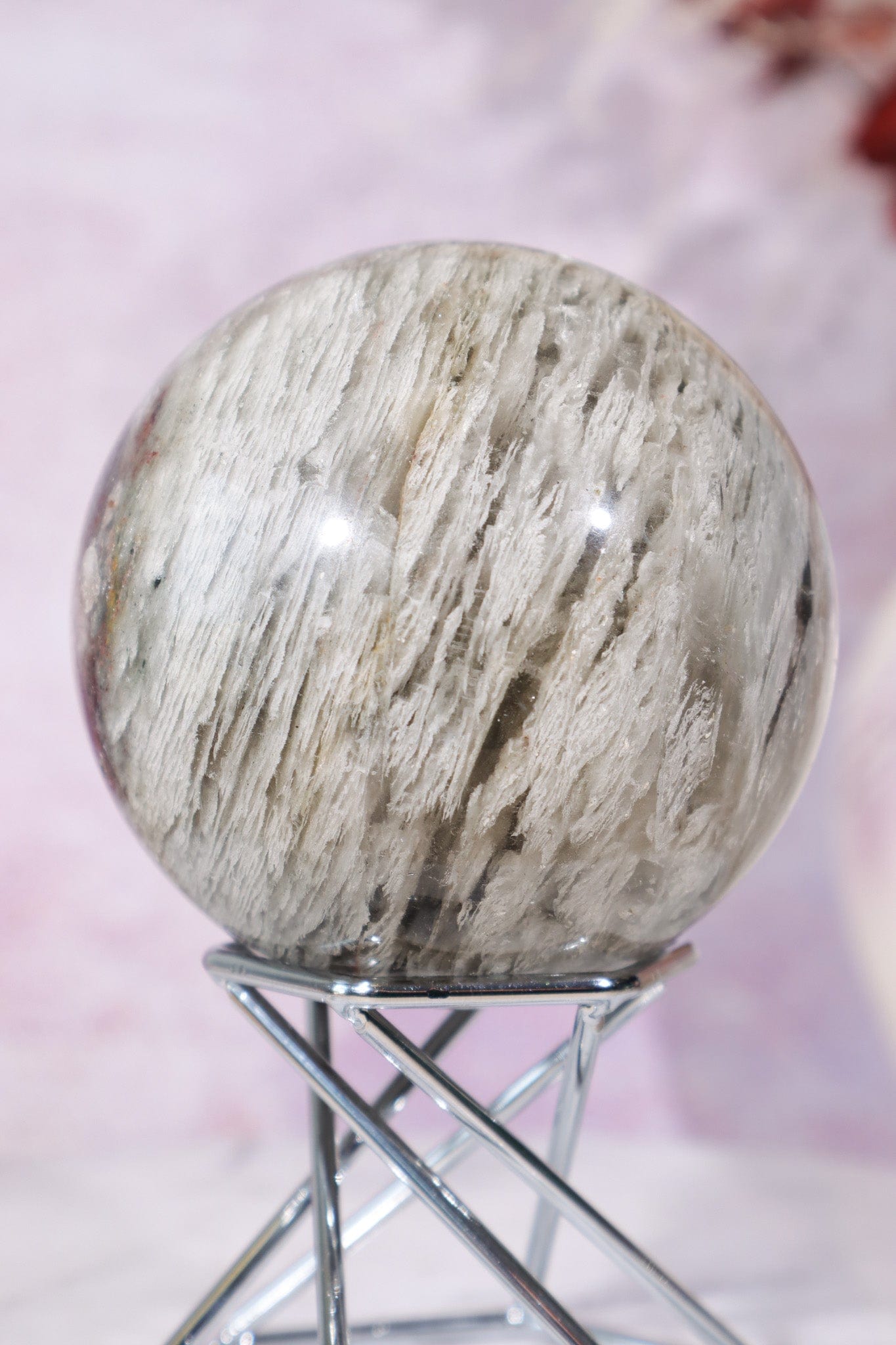 Thousand Layer Quartz Sphere Spheres Tali & Loz Crystals