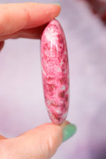 Thulite Palmstone 6cm, Sold As Seen Palmstones Tali & Loz Crystals