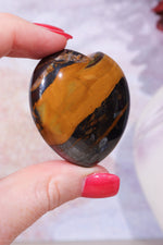 Tiger Iron Heart Carving | Intuitively Chosen Carving Tali & Loz Crystals