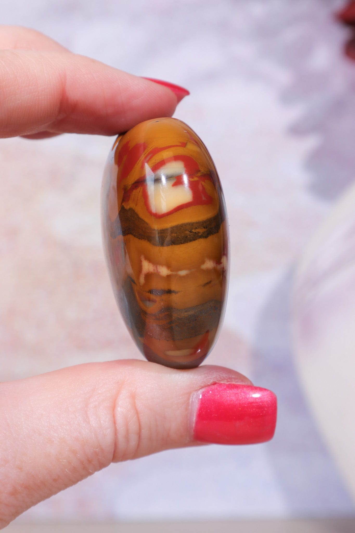 Tiger Iron Heart Carving | Intuitively Chosen Carving Tali & Loz Crystals