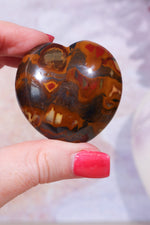 Tiger Iron Heart Carving | Intuitively Chosen Carving Tali & Loz Crystals