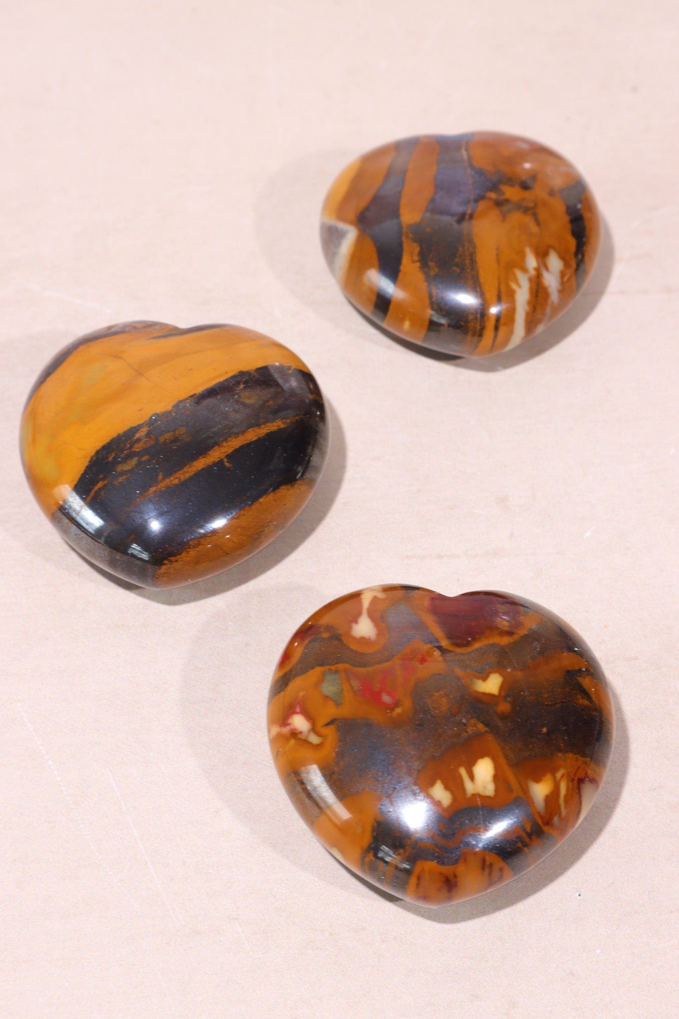 Tiger Iron Heart Carving | Intuitively Chosen Carving Tali & Loz Crystals