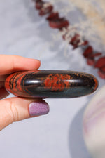 Tiger Iron Palm Stone 146gr Palm Stone Tali & Loz Crystals