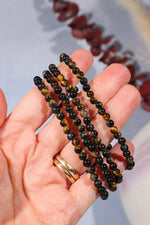 Tigers Eye Beaded Bracelet (Bead Size 0.4cm), Intuitively Chosen Bracelets Tali & Loz Crystals