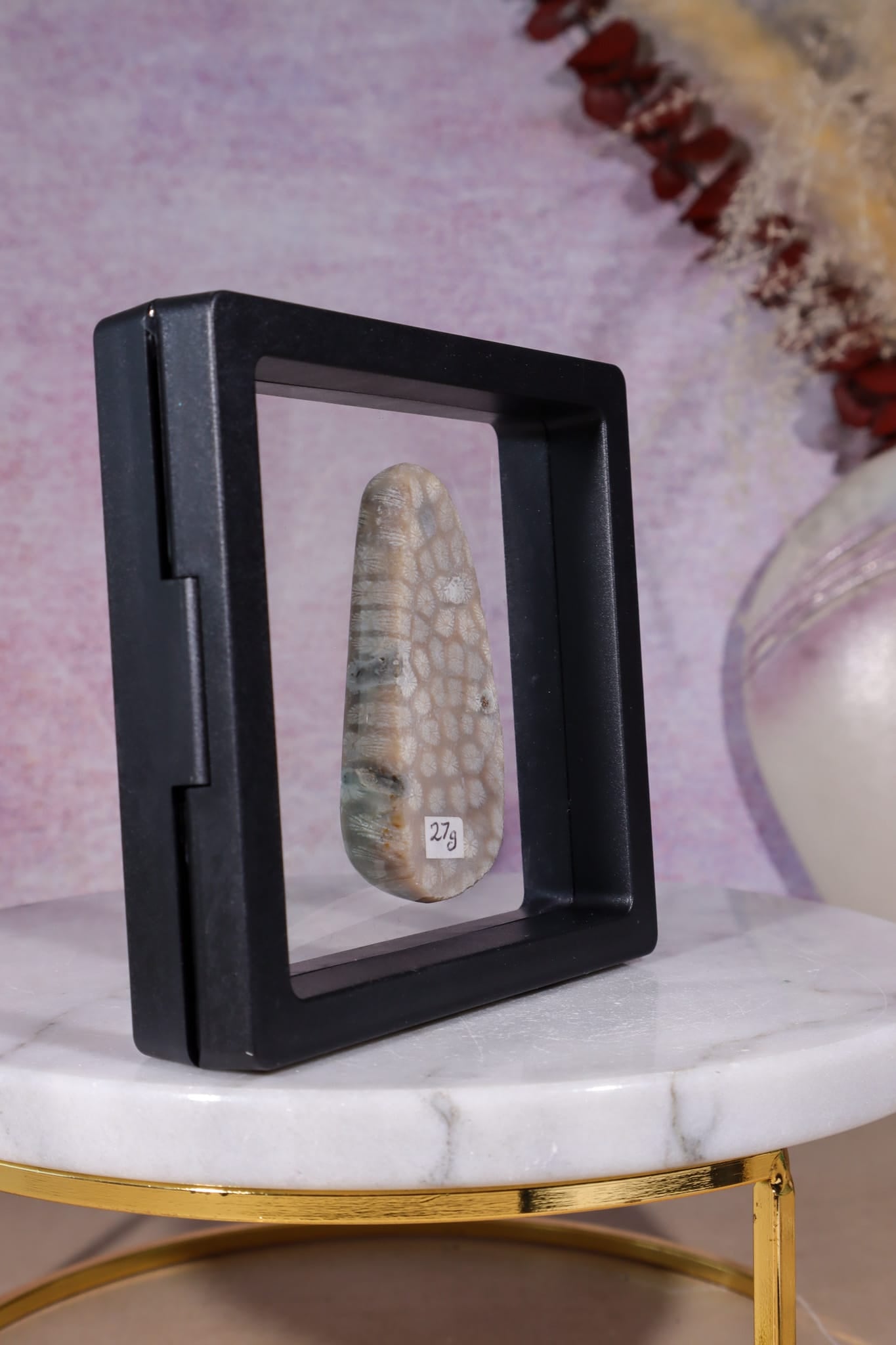Tisbury Starstone Freeform Cabochon | 5.8cm | UK Fossil Tali & Loz Crystals