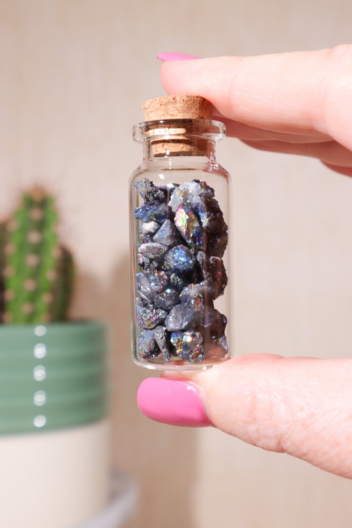 Titanium Aura Chip Bottles 10ml - Tali & Loz Crystals