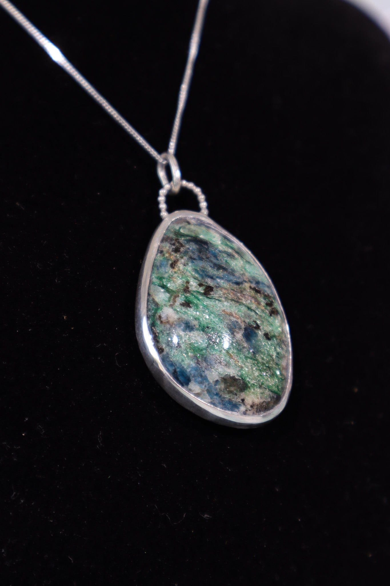 Trinity Stone Necklace, Pendant Size 3.7cm, Handmade in the UK Jewellery Tali & Loz Crystals